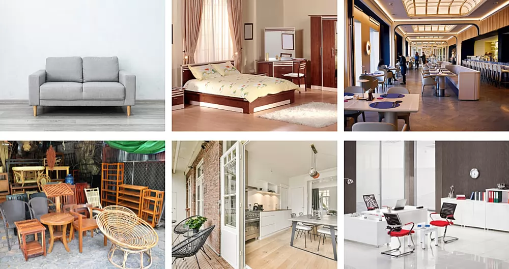 various furniture